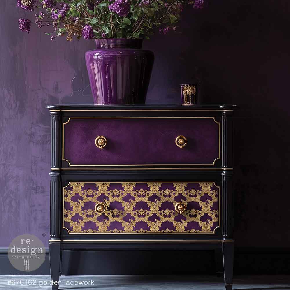 Redesign Decor Transfer - Middy - Kacha - Golden Lacework