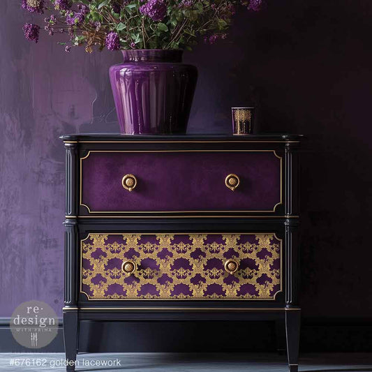 Redesign Decor Transfer - Middy - Kacha - Golden Lacework