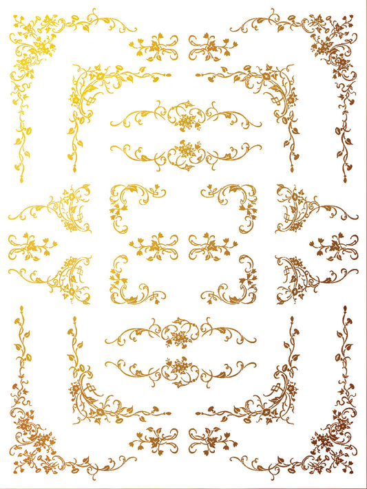 Iron Orchid Designs - Decor Transfer - Gilded Foil - Si Belle