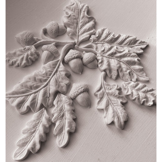 Iron Orchid Designs - Decor Mould - Oak Leaves & Acorns