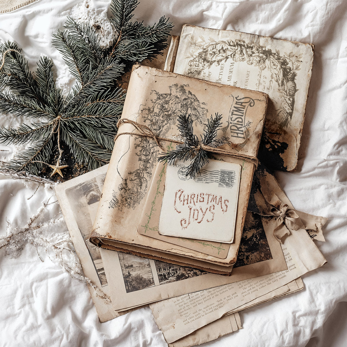 Iron Orchid Designs - Decor Stamp - Christmas Post