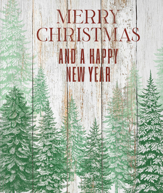 Iron Orchid Designs - Decor Stamp - Winter Forest