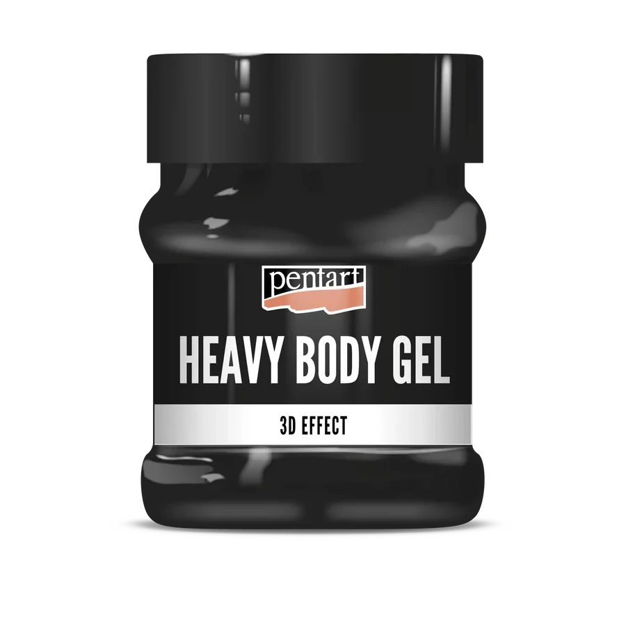 Pentart Heavy Body Gel Glossy - Black