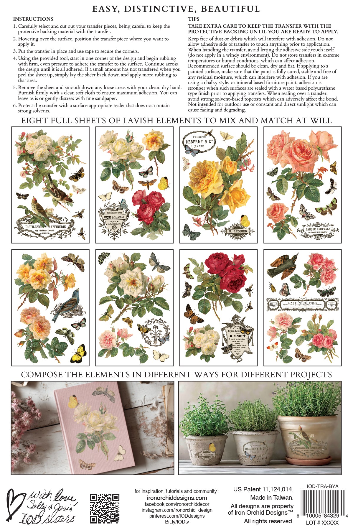 Iron Orchid Designs - Decor Transfer - By Any Other Name
