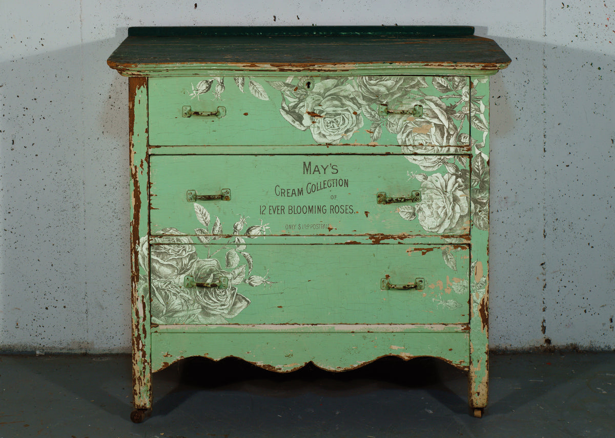 Iron Orchid Designs - Decor Transfer - Mays Roses