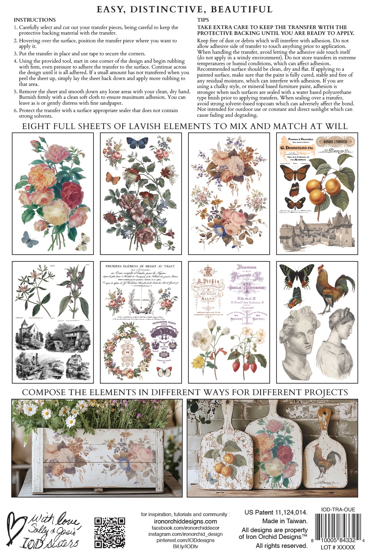 Iron Orchid Designs - Decor Transfer - Saint Ouen