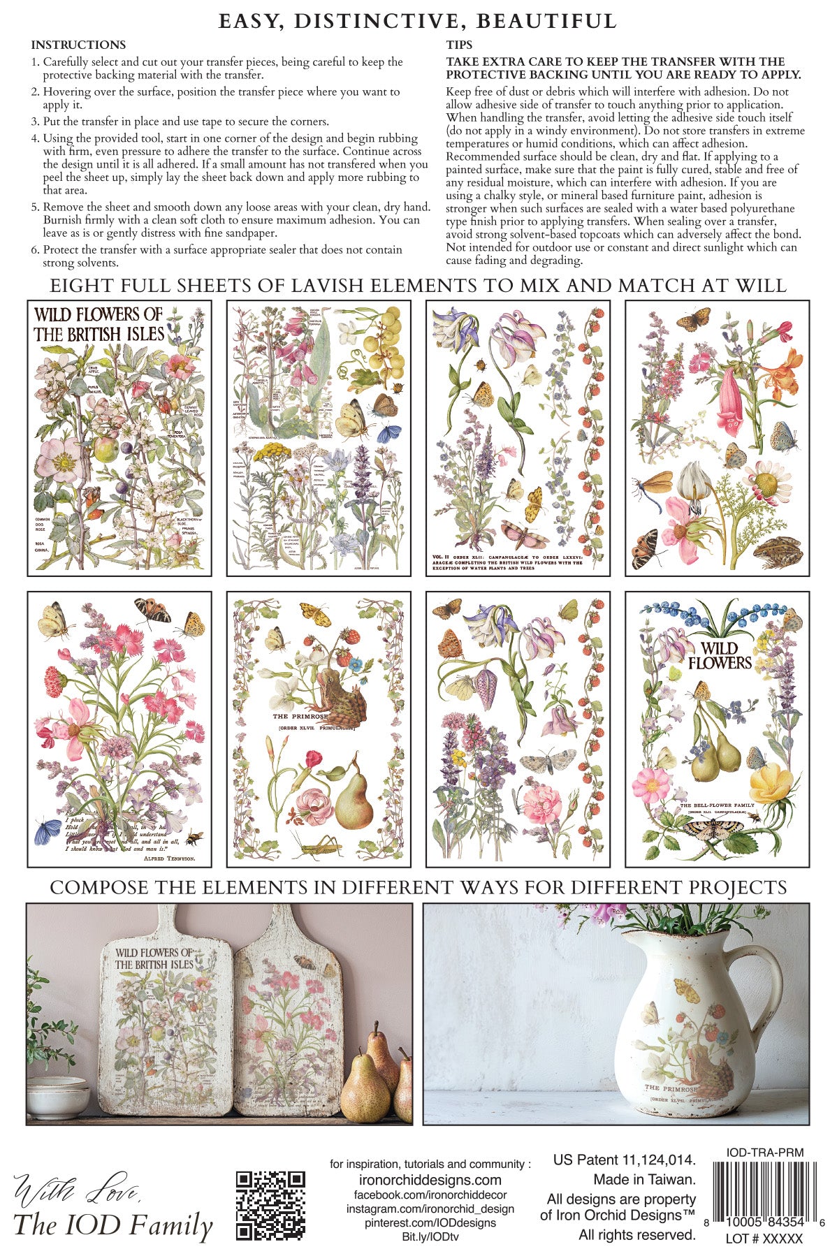 Iron Orchid Designs - Decor Transfer - Primrose Isle