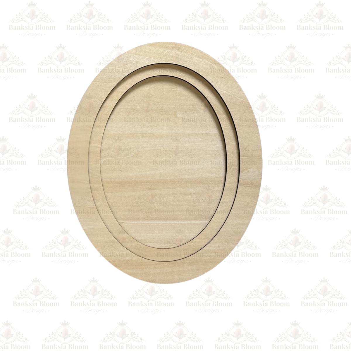 Blank - Oval Frame