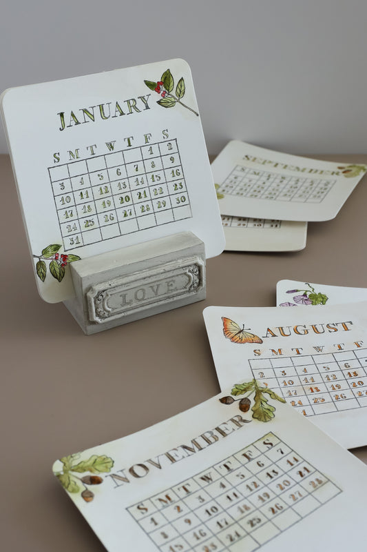 Iron Orchid Designs - Decor Stamp - A Timely Tale (6 x 6)