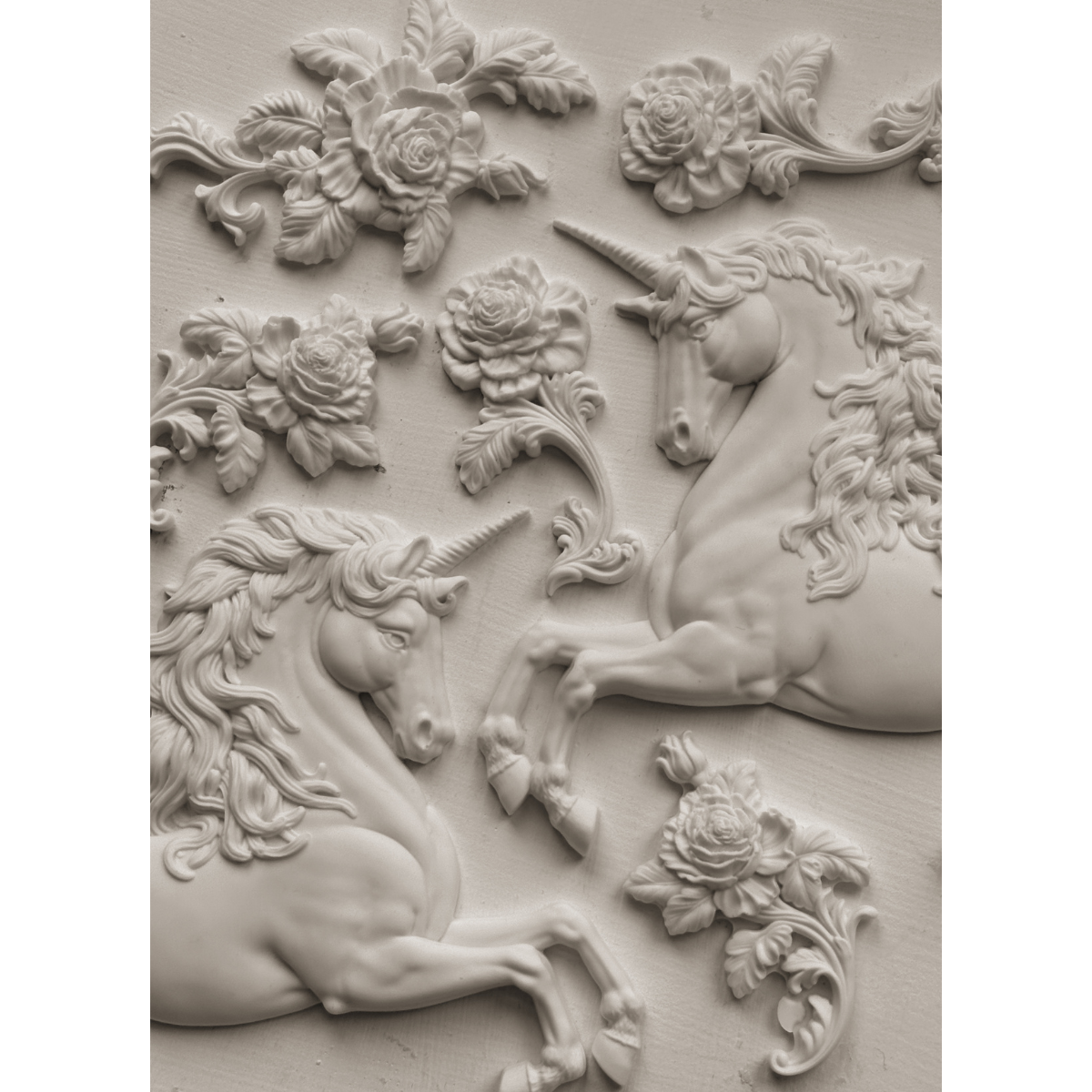 Iron Orchid Designs - Decor Mould - Unicorns
