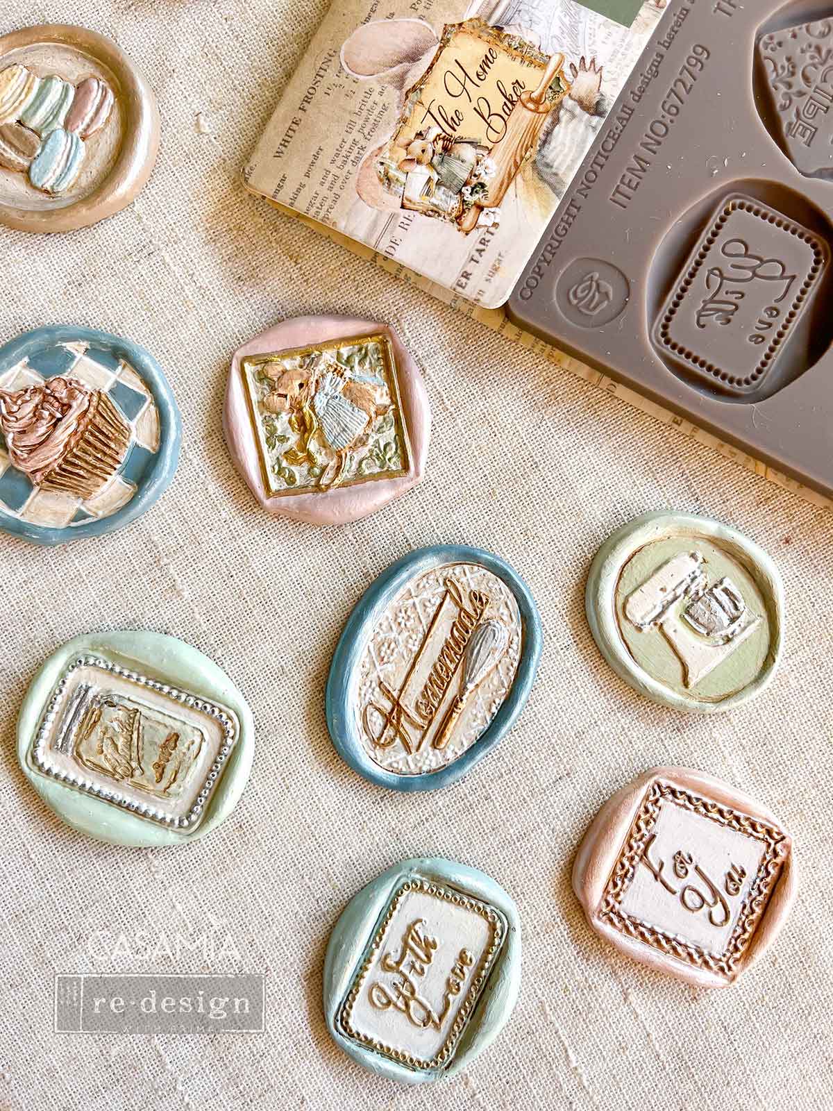 Redesign with Prima - Decor Mould - Sweet Seal