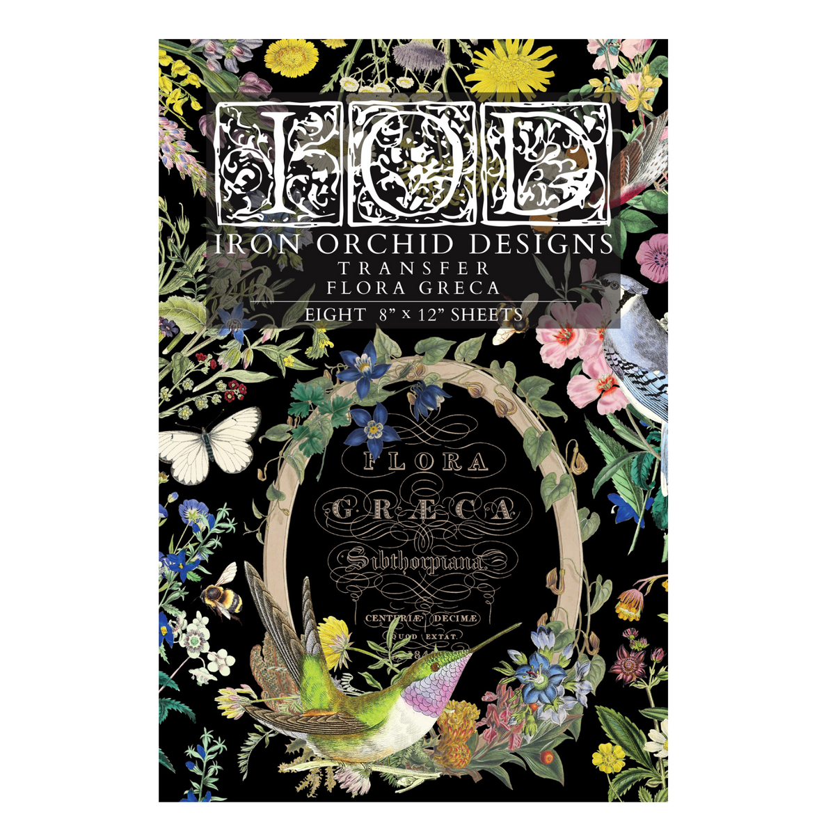 Iron Orchid Designs - Decor Transfer - Flora Greca