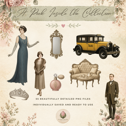 Clipart Pack - 1920s Manor House Vol. 2