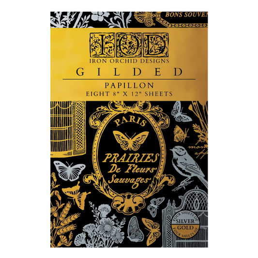 Iron Orchid Designs - Decor Transfer - Gilded Foil - Papillon