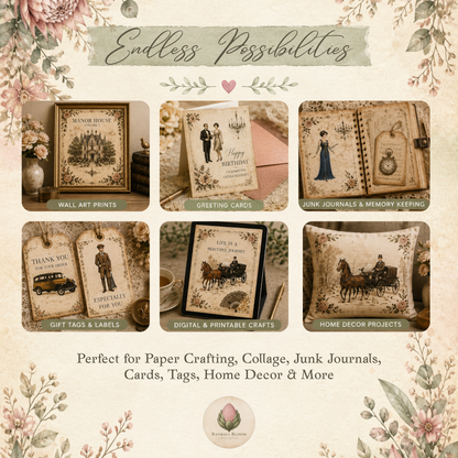 Clipart Pack - 1920s Manor House Vol. 2