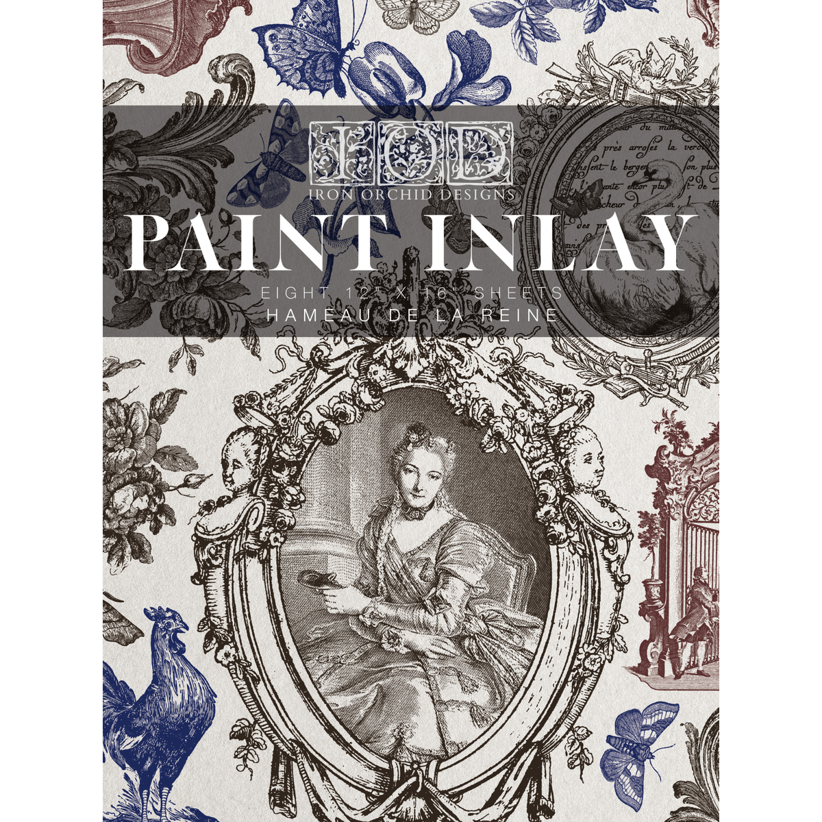 Iron Orchid Designs - Paint Inlay - Hameau de la Reine