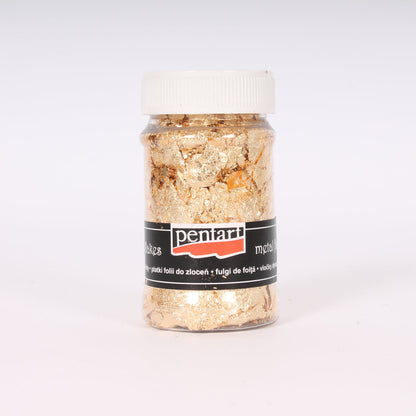 Pentart Metal Flakes - 100ml - M9 - Gold