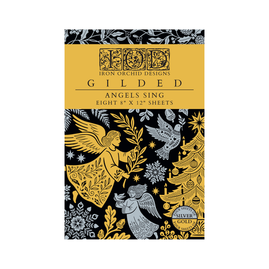 Iron Orchid Designs - Decor Transfer - Gilded Foil - Angels Sing