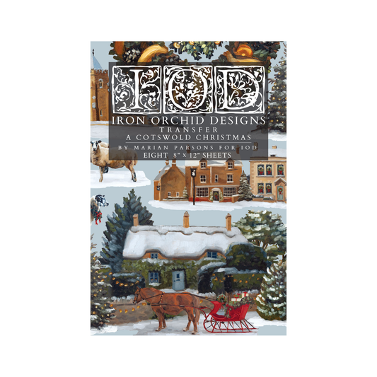 Iron Orchid Designs - Decor Transfer - A Cotswold Christmas