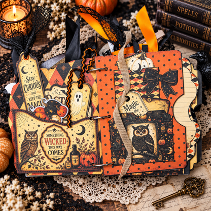 Book of Curiosities Printed Junk Journal Kit