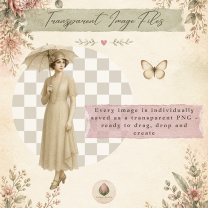 Clipart Pack - 1920s Manor House Vol. 1