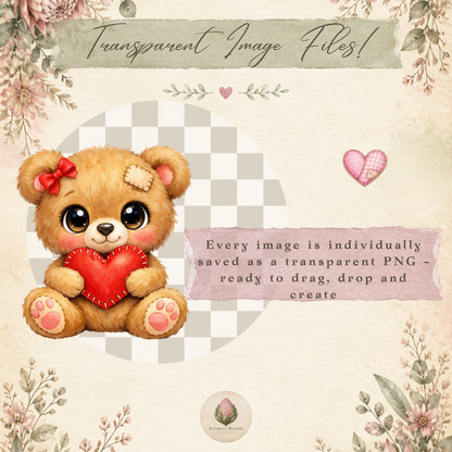 Clipart Pack - Paws & Hearts