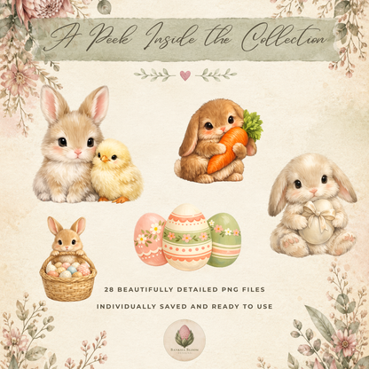 Clipart Pack - Sweet Easter Storybook