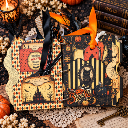 Book of Curiosities Printed Junk Journal Kit