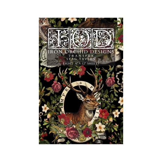 Iron Orchid Designs - Decor Transfer - Stag Tavern