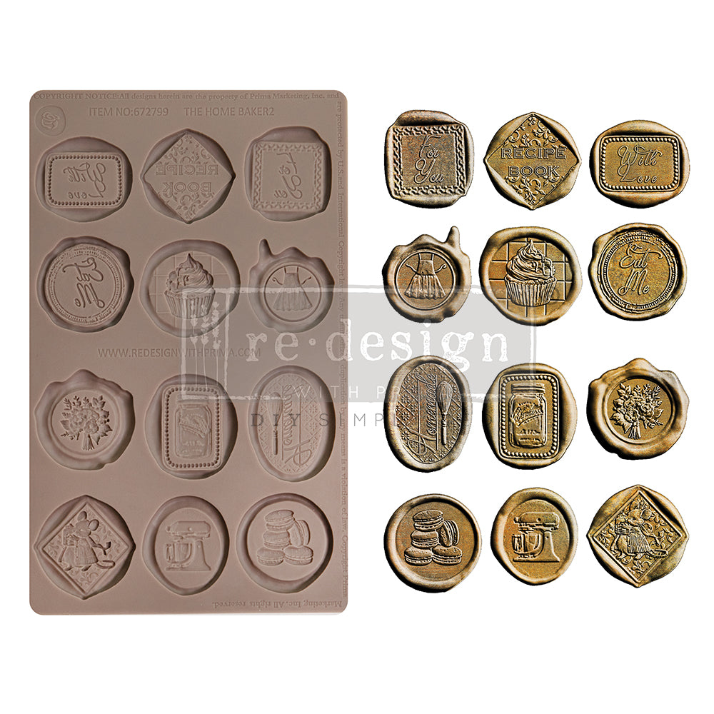 Redesign with Prima - Decor Mould - Sweet Seal