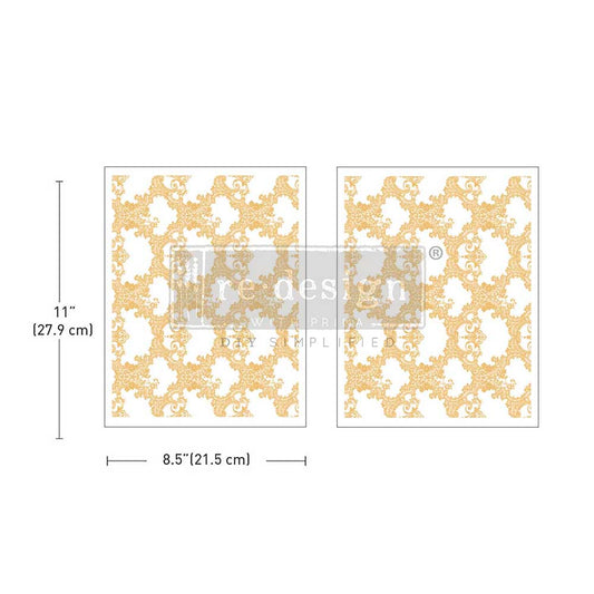 Redesign Decor Transfer - Middy - Kacha - Golden Lacework