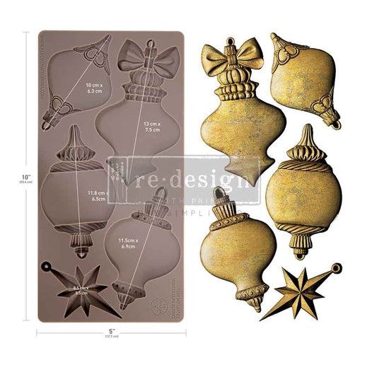 Redesign with Prima - Decor Mould - Winter Luxe Blanks