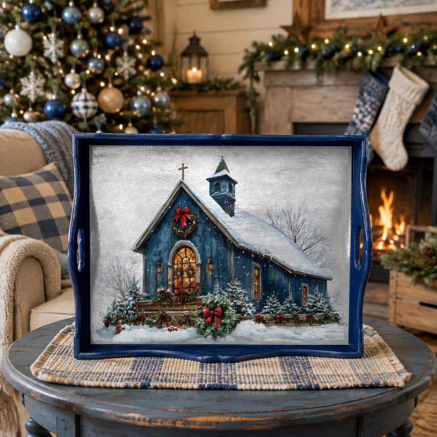 A3 Decoupage Fiber Pack – Hearth & Holly – 2 sheets, 11.7″x16.5″