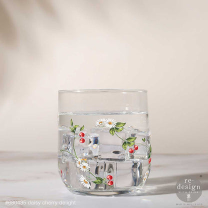 Redesign Decor Transfer - Luxe - Daisy Cherry Delight