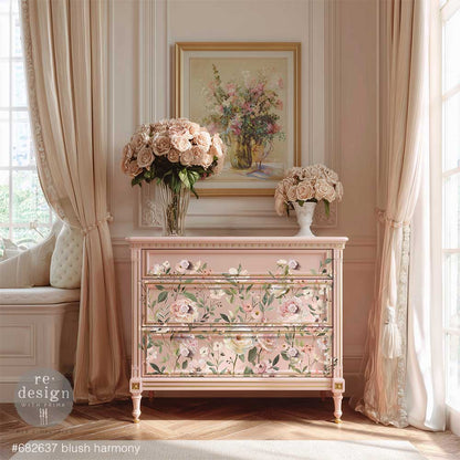 Redesign Decor Transfer - Large - Blush Harmony