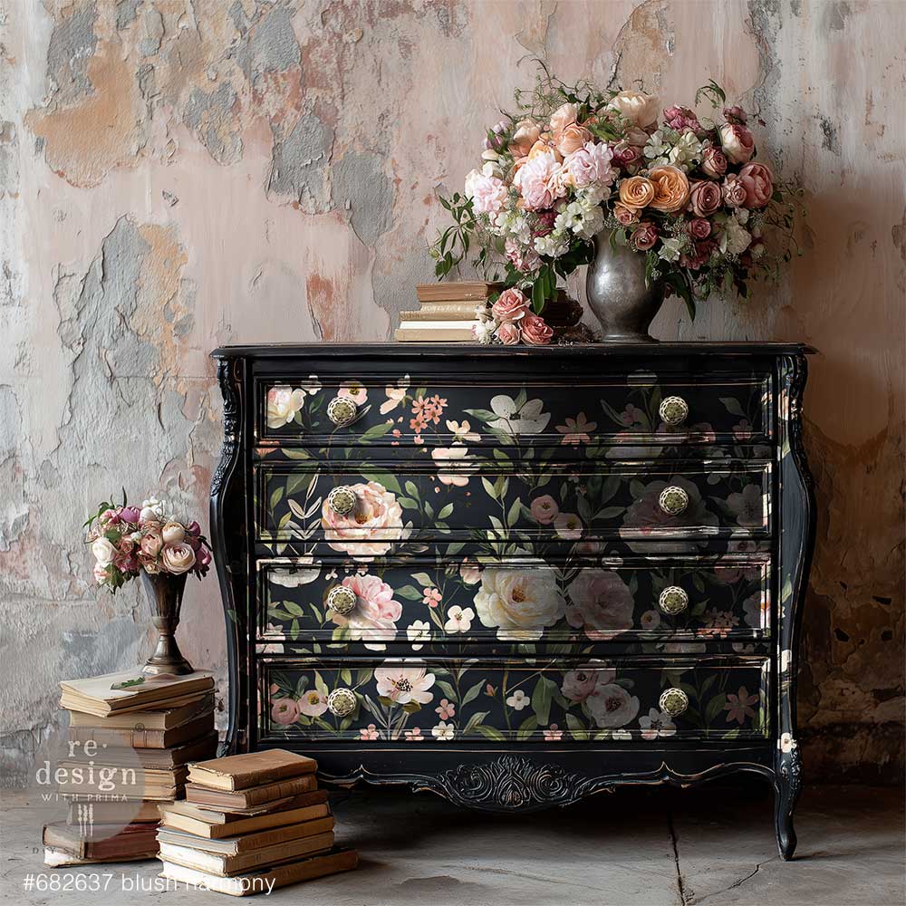 Redesign Decor Transfer - Large - Blush Harmony