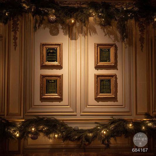 Middy Foil Transfers® Kacha – Yuletide Symphony – 2 sheets, 8.5″x11″