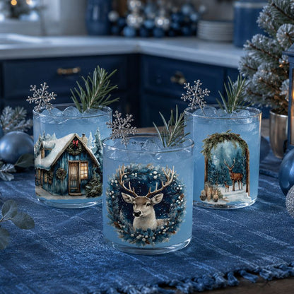 Luxe Transfers® – Blue Ridge Winter – 2 sheets, 3.25″x11.5″