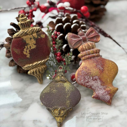 Redesign with Prima - Decor Mould - Winter Luxe Blanks