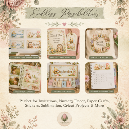 Clipart Pack - Garden Critters