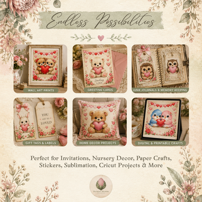 Clipart Pack - Paws & Hearts