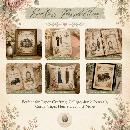 Clipart Pack - 1920s Manor House Vol. 1