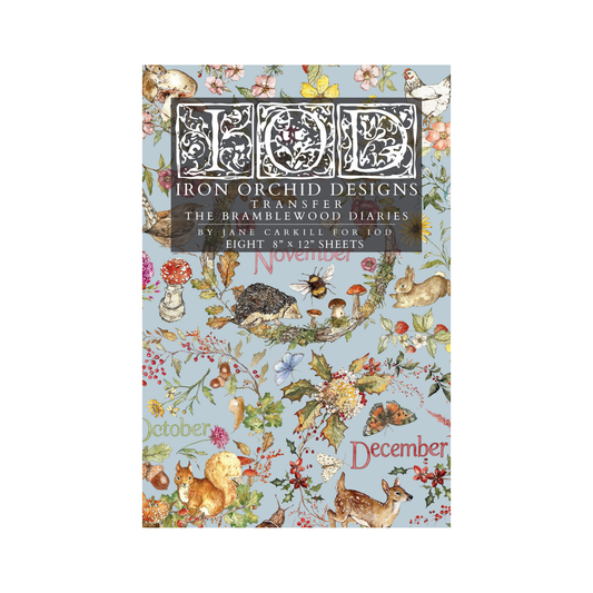 Iron Orchid Designs - Decor Transfer - The Bramblewood Diaries