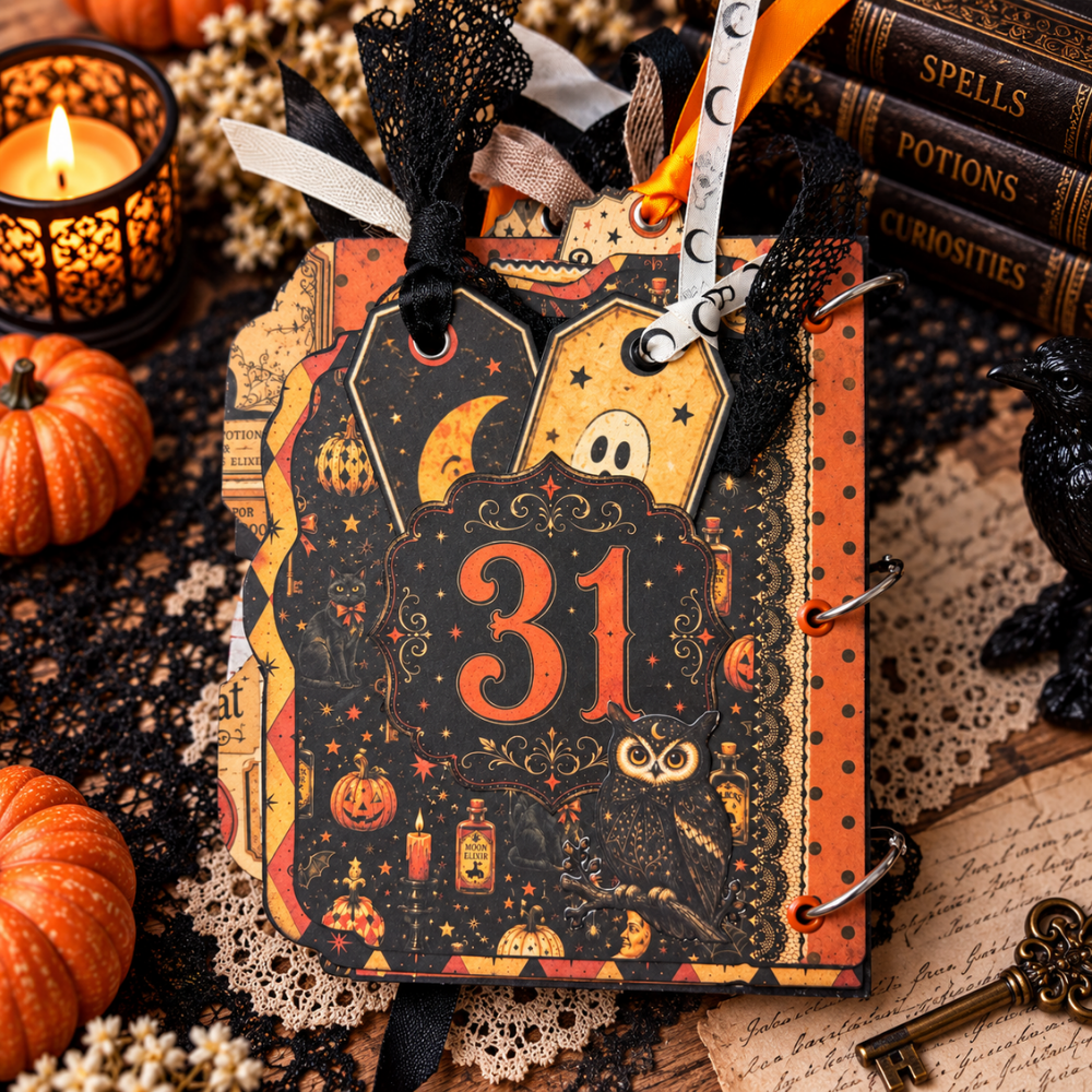 Book of Curiosities Printed Junk Journal Kit