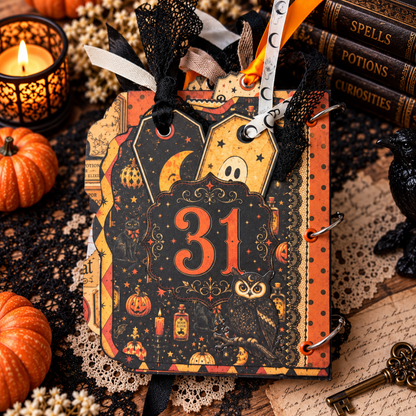Book of Curiosities Printed Junk Journal Kit