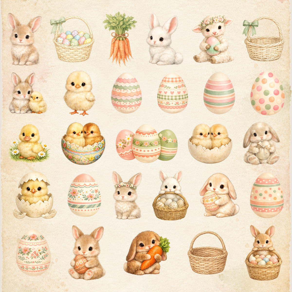 Clipart Pack - Sweet Easter Storybook