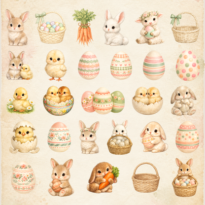 Clipart Pack - Sweet Easter Storybook
