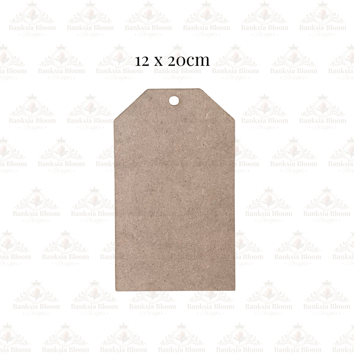 Blank - Classic Tag - X-Large - (12 x 20 cm)