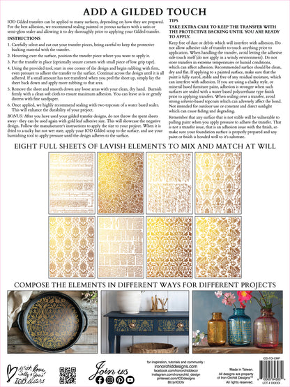 Iron Orchid Designs - Decor Transfer - Gilded Foil - Emporium