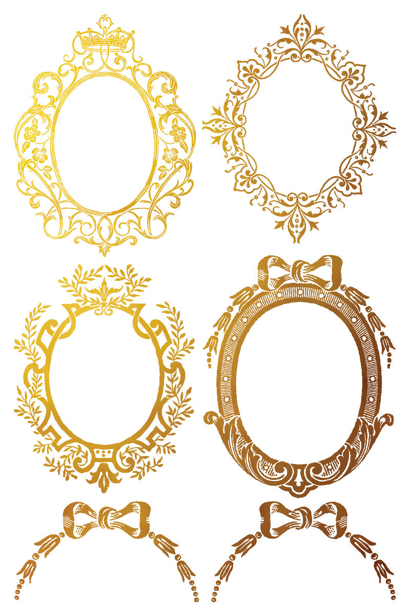 Iron Orchid Designs - Decor Transfer - Gilded Foil - Petits Ornements